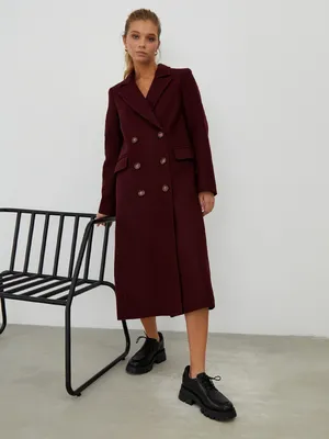Прямое пальто бежевого цвета на весну и осень - Фабрика пальто Giulia  Rosetti