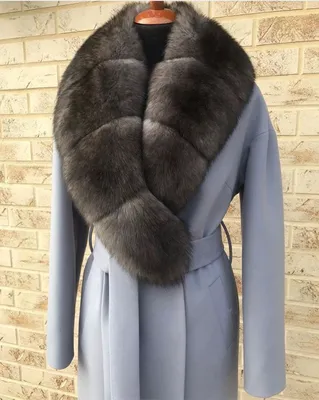 кашемировое пальто с чернобуркой от 28200 ₽ • 4215-01