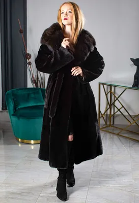 Пальто из кашемира Loro piana с мехом норки купить в интернет-магазине  Pret-a-Porter Furs