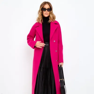 С чем носить розовое пальто? - блог fursk.ru