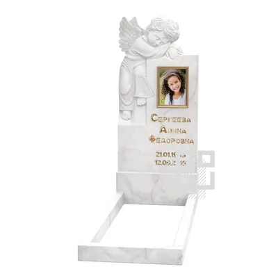 Купить Памятник ангел из мрамора №17 - Vek Mramora