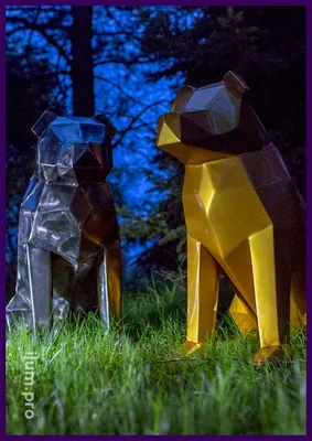 Скульптура Барабанные собаки, Калининград. (Paukenhunde von Königsberg)