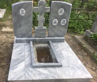 Памятники из мрамора на могилу купить в Екатеринбурге и Полевском