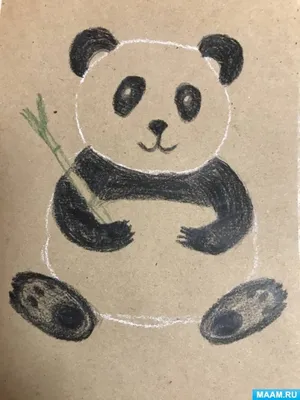 Стоящая панда, стилизованная под акварельный рисунок generative ai |  Премиум Фото