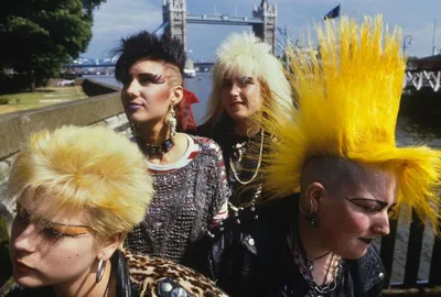 Панк-культура 1980-х глазами британских фотографов