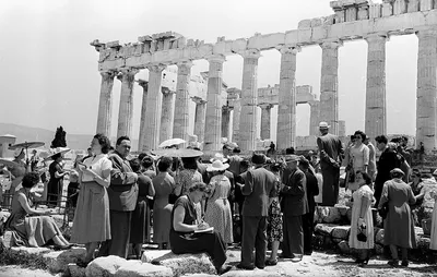 Фото \"Парфенон\", 7 июля 1957, Греция, г. Афины - История России в  фотографиях