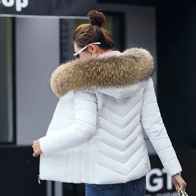 Cheap Парки, Buy Directly from China Suppliers:Зимняя куртка женская  короткая с капюшоном зим… | Winter jackets women parka, Jackets for women,  Winter jackets women