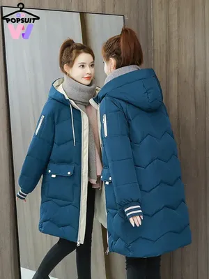 Зимние женские парки, утепленная теплая куртка с хлопковой подкладкой и  капюшоном, большие размеры S-4XL – лучшие товары в онлайн-магазине Джум Гик