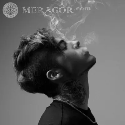 MERAGOR | Черно белое фото парня на аву