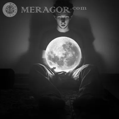 MERAGOR | Прикольное фото парня на черно белую аву