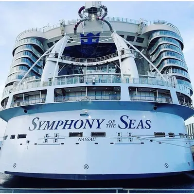 Как выглядит крупнейший в мире круизный лайнер «Симфония морей» | mini-news  | Дзен