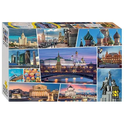 Пазл CubicFun Москва CityLine 3D 204детали MC266h купить по цене 1649 ₽ в  интернет-магазине Детский мир