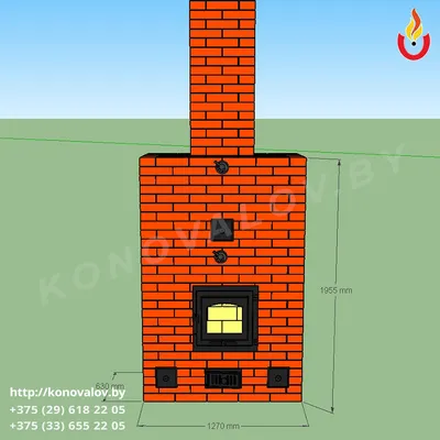 Дыхание кирпичной печи