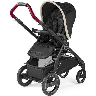 Детская универсальная коляска 3 в 1 PEG-PEREGO Book Plus Completo /  BabyBest.lv