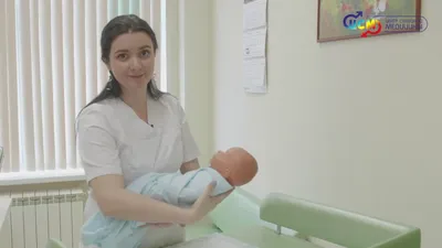 Как пеленать новорожденного. Простая инструкция - YouTube