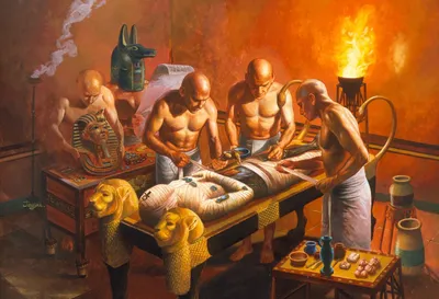 Как проходил обряд пеленания усопшего в Древнем Египте? | Chekharda | Дзен