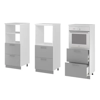 Для кухни : Недорогой кухонный пенал Грета 3Д 60 см - Каталог с фото и  ценами - Интернет-магазин мебели эконом-класса TUMBA-UMBA™