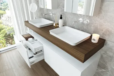 Модульная мебель VELVEX в ванную комнату
