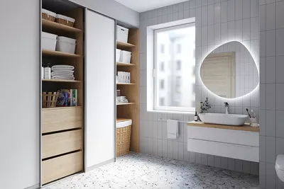 Зеркальный шкафчик для ванной комнаты Storys Амстердам 40см по цене 4490  ₽/шт. купить в Москве в интернет-магазине Леруа Мерлен