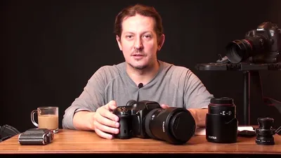 Обзор фотокамеры Pentax 645Z от Дмитрия Евтифеева - YouTube