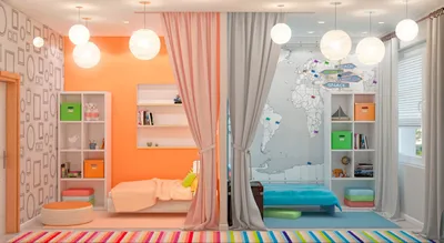 Как разделить комнату на зоны шкафом-перегородкой? Фото, идеи дизайна,  рекомендации по выбору | Mnogodivanov.ru