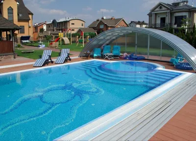 Переливные бассейны. Строительство бассейнов переливного типа - Pool-Pond  Ltd (Киев. Украина)