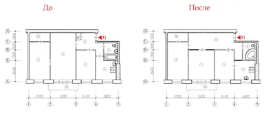 Перепланировка хрущевки в 2024г. - Варианты + фото