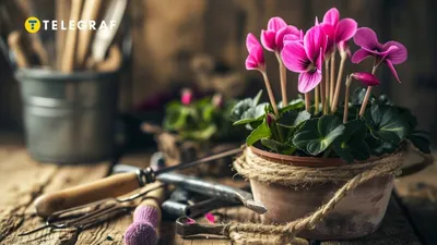 Как пересадить цикламен – советы цветоводов. - Телеграф