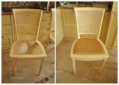 Обивка и реставрация стульев в Москве от 1150 руб. Перетяжка стульев кожей  и тканью в \"Крафтман\" это выгодно!