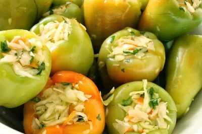 Перец фаршированный баклажанами: самая вкусная закуска на зиму |  Растительные рецепты, Кулинария, Питание рецепты