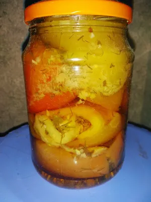 Жареные баклажаны с чесноком и перцем на зиму, пошаговый рецепт с фото на  21 ккал
