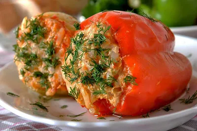 Перец, фаршированный морковью, на зиму пошаговый рецепт
