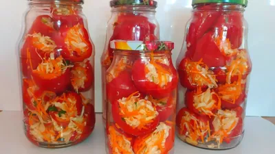 Фаршированный перец с рыбой: рецепт пошаговый с фото | Меню недели