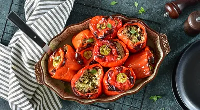 Перец фаршированный на зиму – кулинарный рецепт