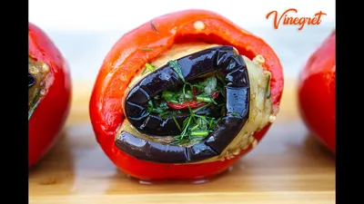 Фаршированный перец овощами - рецепты приготовления с фото - Рецепты,  продукты, еда | Сегодня
