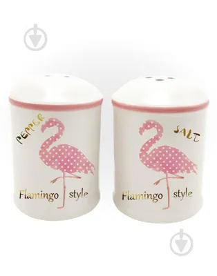 Купить Набор для специй Фламинго для соли и перца (цена за набор 2  предмета) недорого