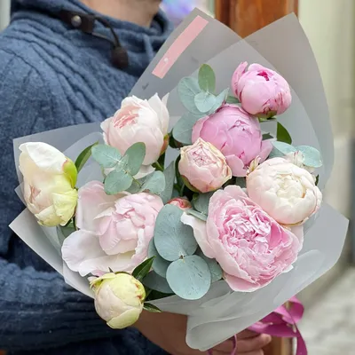 Купить Искусственные цветы персиковые пионы для декора по выгодной цене в  интернет-магазине OZON.ru (936691467)