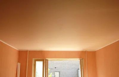 Персиковый матовый натяжной потолок: цена за м², стоимость установки в  Москве