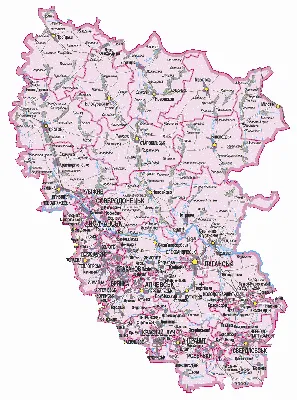 Карта Первомайска | #72 | Луганская область | Карты Украины