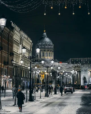 Первый зимний вечер в Санкт-Петербурге. Photographer Sergey Rehov