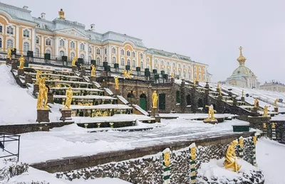 Выходные в Петергофе или пять плюсов зимнего туризма