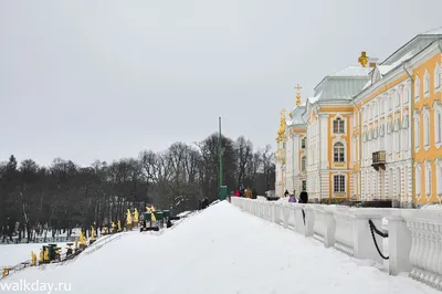 Петергоф зимой