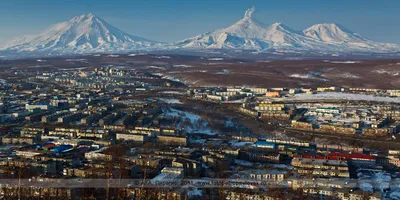 Петропавловск-Камчатский. Фрагмент города. ФотоКaмчатка — Камчатка в  фотографиях.