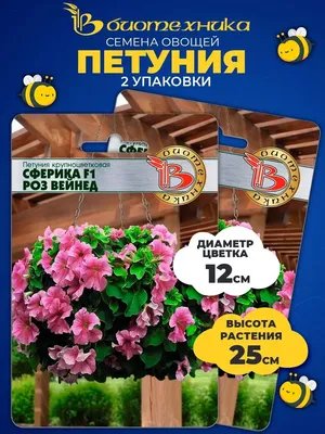 Семена петуния Биотехника Сферика Орхид Стрингри F1 218543 1 уп. - купить в  Москве, цены на Мегамаркет