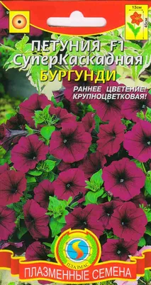 Купить семена Петуния суперкаскадная Бургунди в магазине Первые Семена по  цене 27 руб.