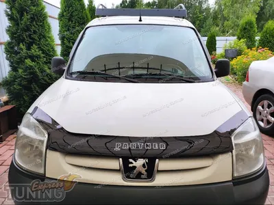 Peugeot Partner Дефлектор капота (мухобойка), VIP Tuning 1996-2001 (8560)  цена, описание, фото