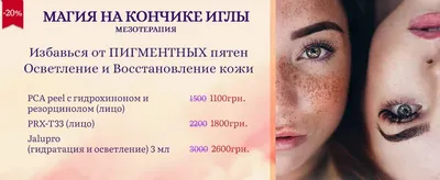 Пигментные пятна на лице: виды, причины и лечение