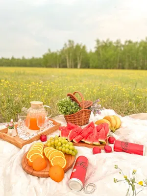 Пикник на природе | Пикник, Сервировка пищи, Винтажный пикник
