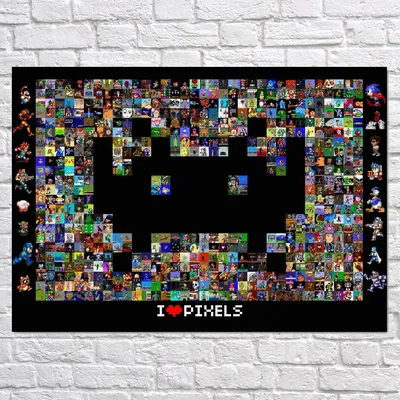 Пиксель арт игры фон с волшебным грибом в небе Обои Изображение для  бесплатной загрузки - Pngtree