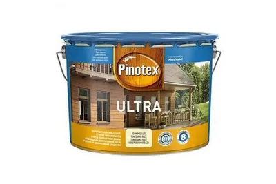Pinotex Ultra (9 л CLR бесцветная / база под колеровку) Пинотекс Ультра  декоративная пропитка для защиты древесины - купить по доступным ценам в  интернет-магазине OZON (521007738)